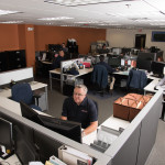 Russo employees working at computers