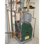 Picture of a boiler HVAC unit